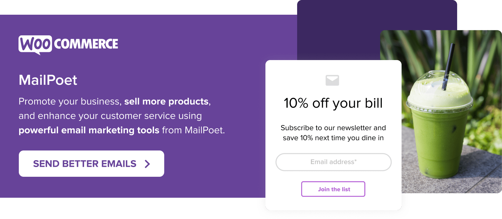 با ابزارهای ایمیل مارکتینگ MailPoet، کسب و کار خود را تبلیغ کنید و محصولات بیشتری بفروشید