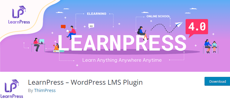 افزونه وردپرس LearnPress LMS