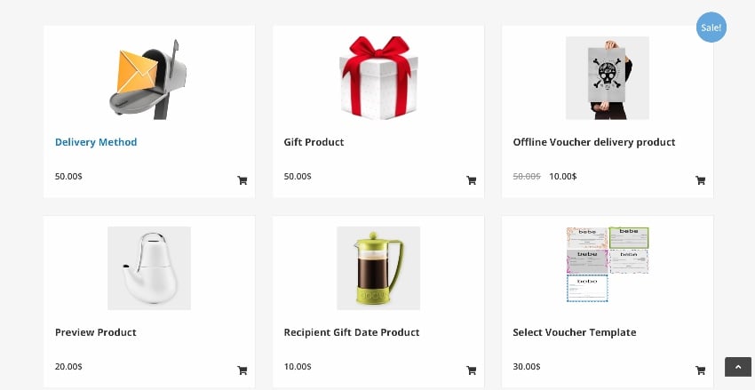 WooCommerce PDF Vouchers - Ultimate Gift Cards افزونه WordPress
